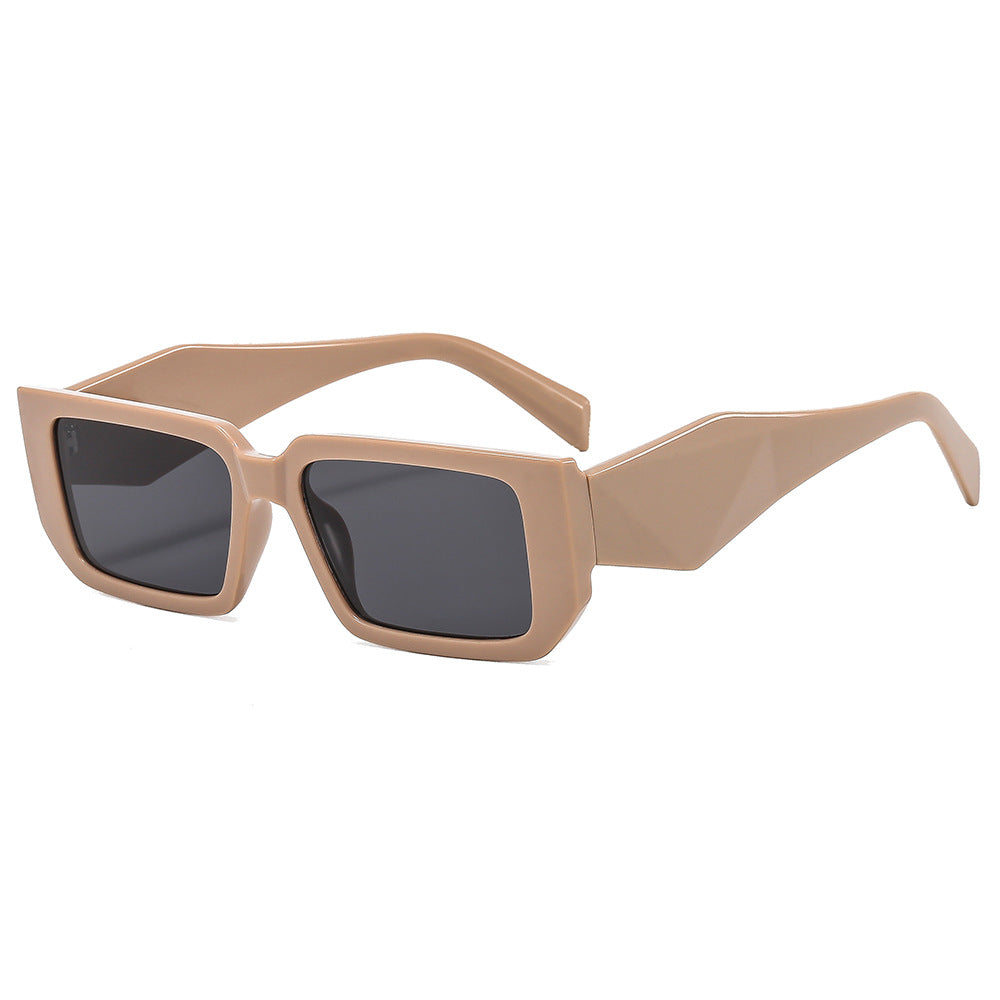 Wholesale Square Wide Leg Small Frame PC Sunglasses